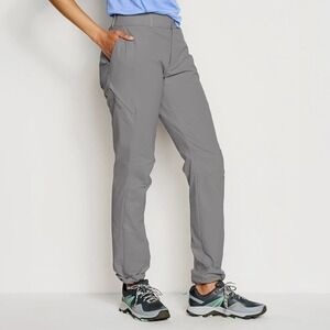 Ovis PRO Sun Skiff Pants Women 14 Storm Grey Nylon UPF 50+ DWR Performance NWOT